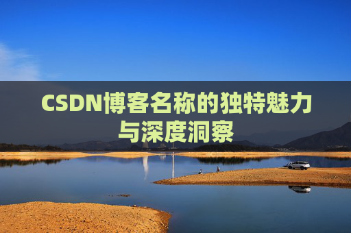 CSDN博客名称的独特魅力与深度洞察